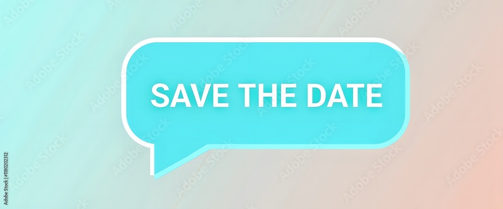 Save the Date! A vibrant blue speech bubble graphic with a clean, modern design, perfect for announcements and reminders. Ideal for invitations and event promotion. Save the Date! A vibrant blue speech bubble graphic with a clean, modern design, perfect for announcements and reminders. Ideal for invitations and event promotion.