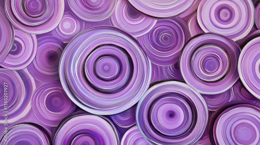 Abstract Purple Circles Design: A Stunning Visual Feast Abstract Purple Circles Design: A Stunning Visual Feast