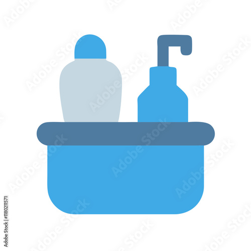 shower caddy icon design