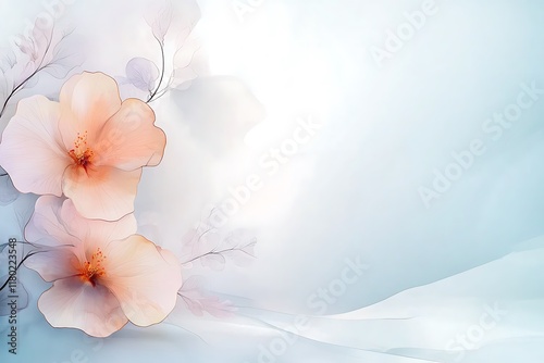 Valentine’s day love blossoms a romantic floral art display in digital aesthetic