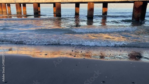 pier on the beach
