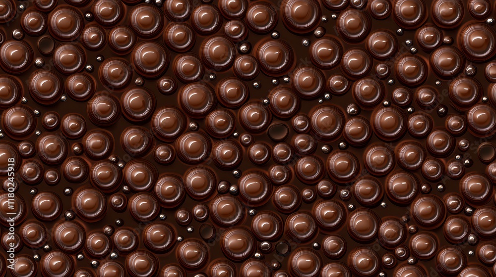 Intricate Chocolate Pattern Design: A Visual Feast Intricate Chocolate Pattern Design: A Visual Feast