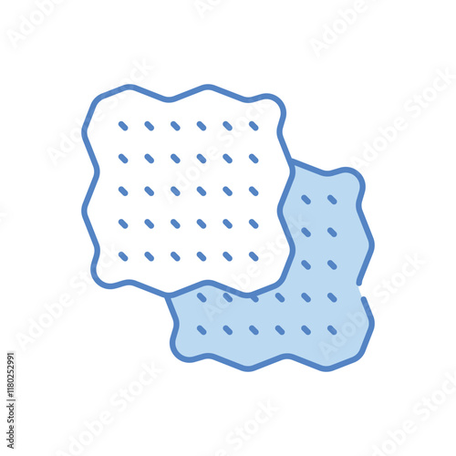 Fabric swatches vector icon