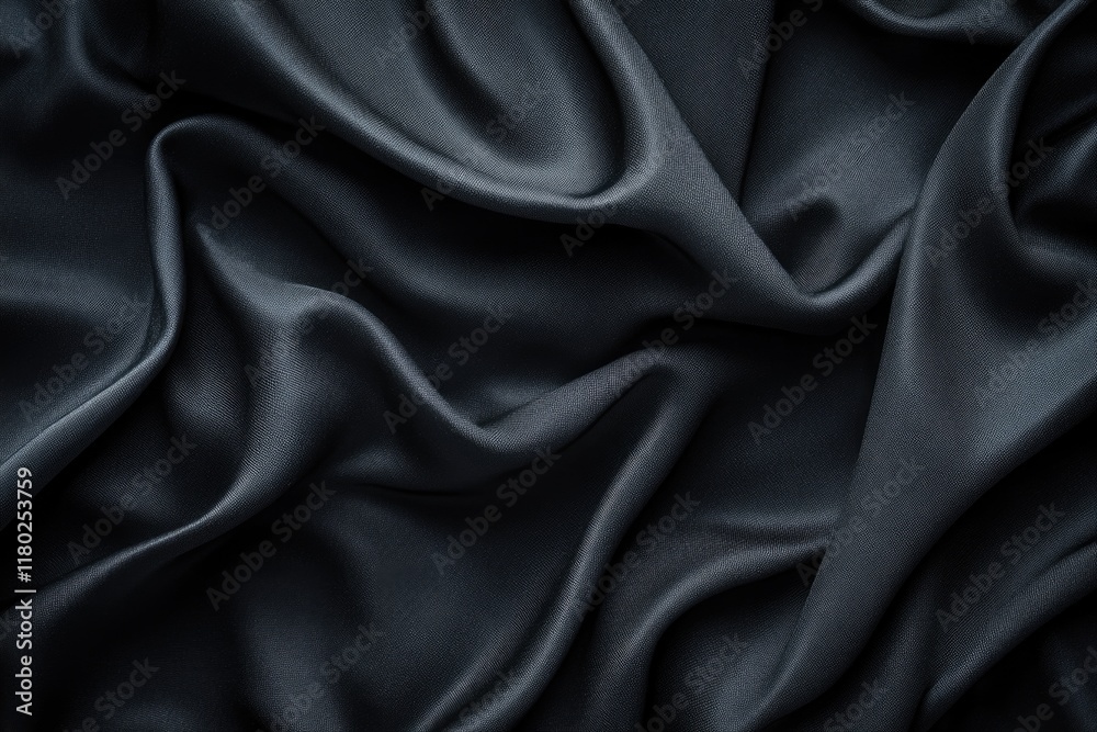 Fototapeta premium Black fabric texture