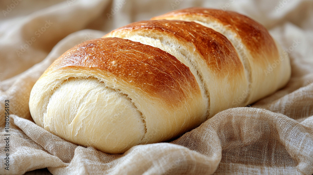 A lone loaf of bread wrapped in cloth, symbolizing tradition, with a blank caption space on the side and blurred chaos in the background, creating a contrast of simplicity and complexity.
A lone loaf of bread wrapped in cloth, symbolizing tradition, with a blank caption space on the side and blurred chaos in the background, creating a contrast of simplicity and complexity.