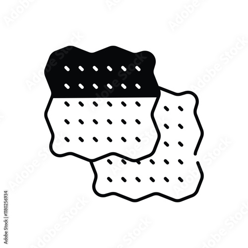 Fabric swatches vector icon