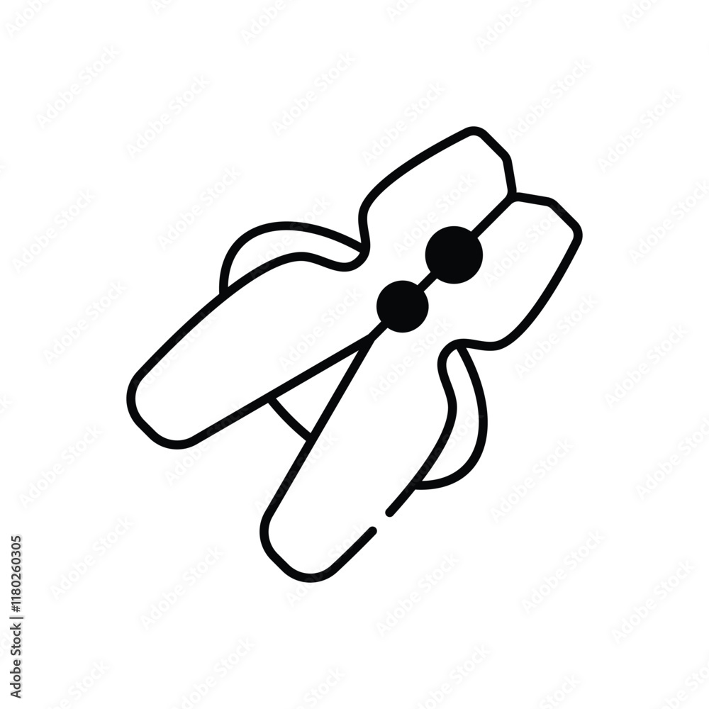 Clothes Peg vector icon