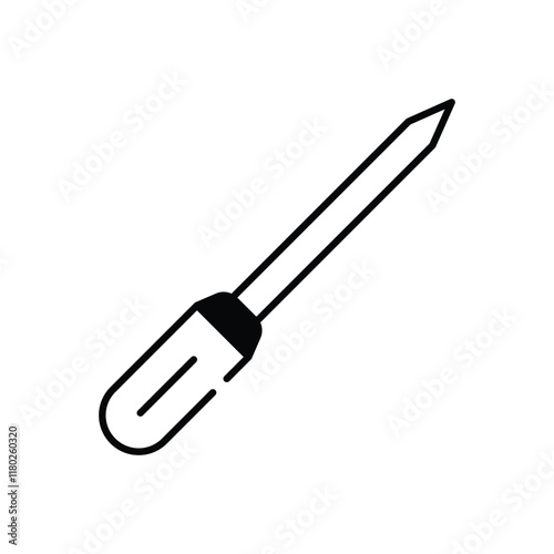 Awl vector icon