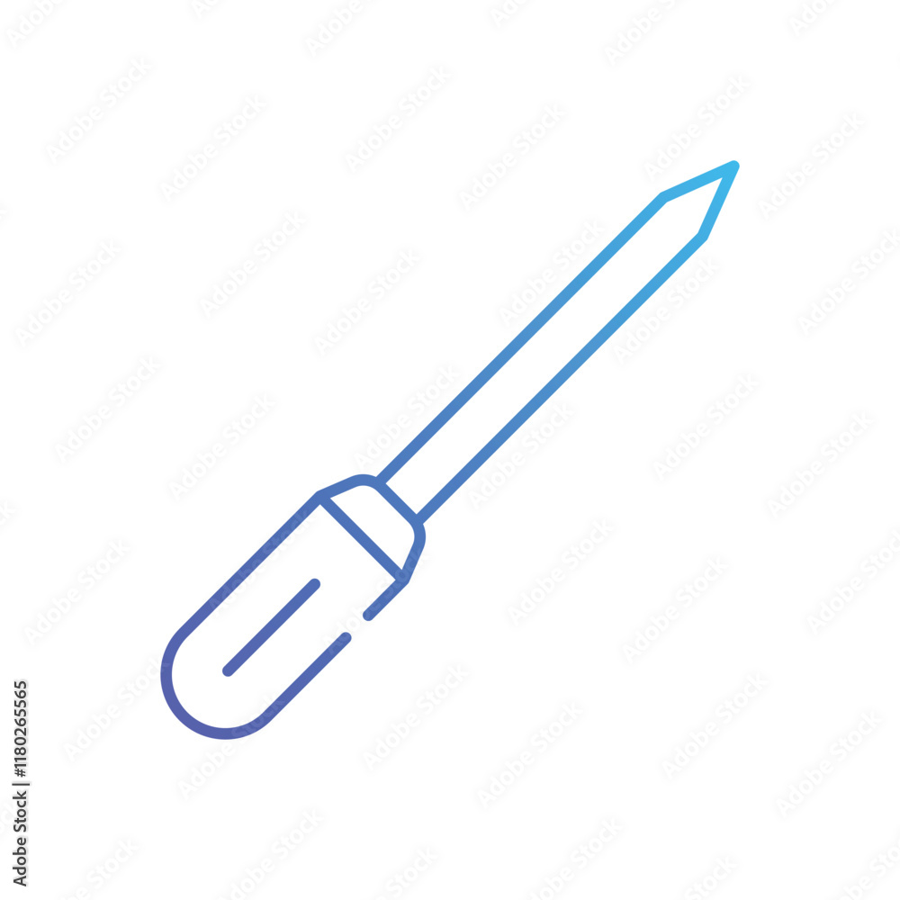 Awl vector icon Awl vector icon