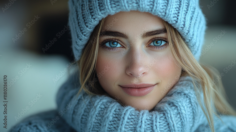 Young gorgeous beautiful sexy woman crafting in cozy workshop wearing warm winter hat with blurred background and caption space on the side showcasing creativity and warmth in the holiday season
Young gorgeous beautiful sexy woman crafting in cozy workshop wearing warm winter hat with blurred background and caption space on the side showcasing creativity and warmth in the holiday season