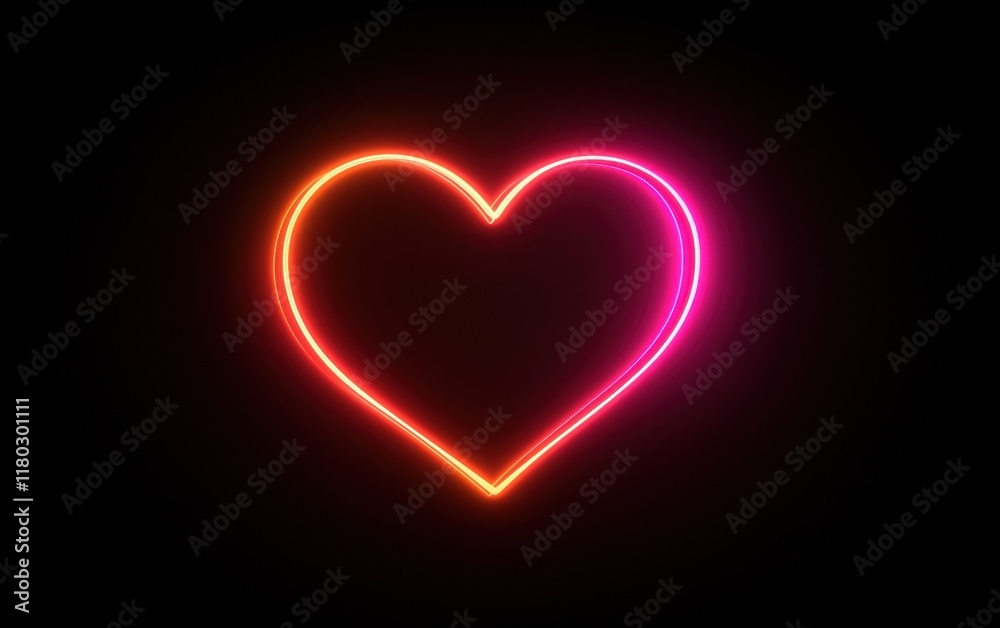 A gradient background transitioning from light pink to vibrant red with glowing heart outlines for Saint Valentines Day A gradient background transitioning from light pink to vibrant red with glowing heart outlines for Saint Valentines Day