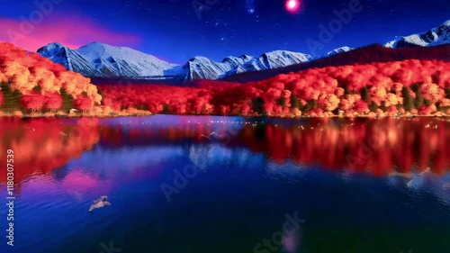 reflection in the lake