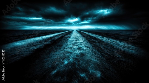 Stormy Sea Passage. photo