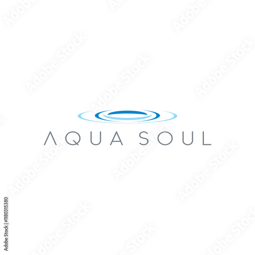 Aqua Soul Water Wave Logo encapsulates the essence of purity and vitality in a refreshing editable vector brand identity corporate image.
