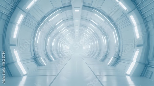 modern subway station