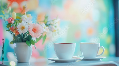 Abstract blur interior coffee shop or cafe for background.Abstract blur interior coffee shop or cafe for background.