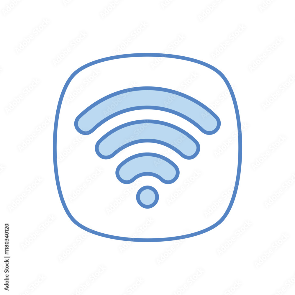 Wi-fi Sign vector icon