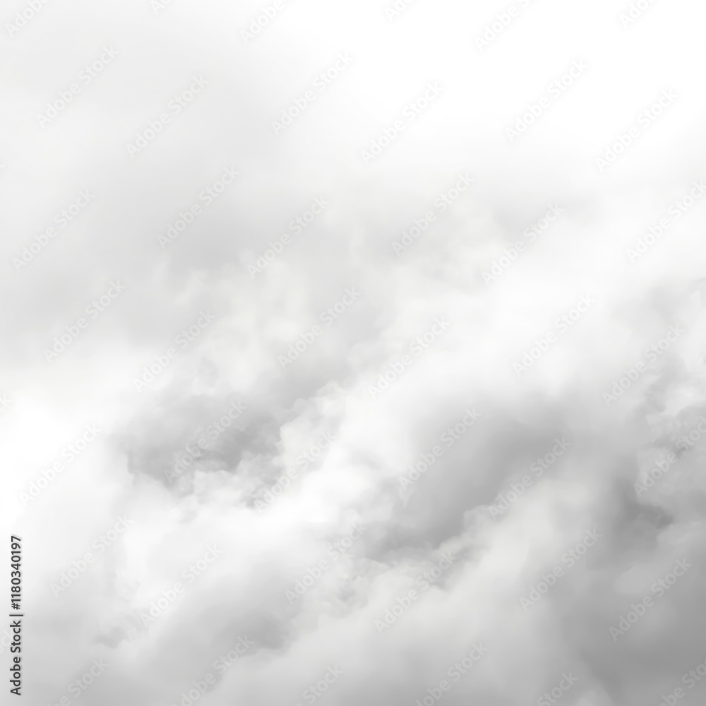 Obraz premium Airplane soaring above clouds, great for travel or adventure concepts