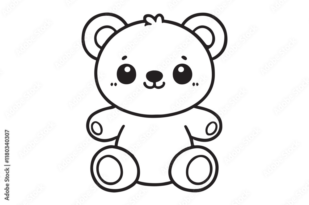 Teddy Bear Coloring Pages