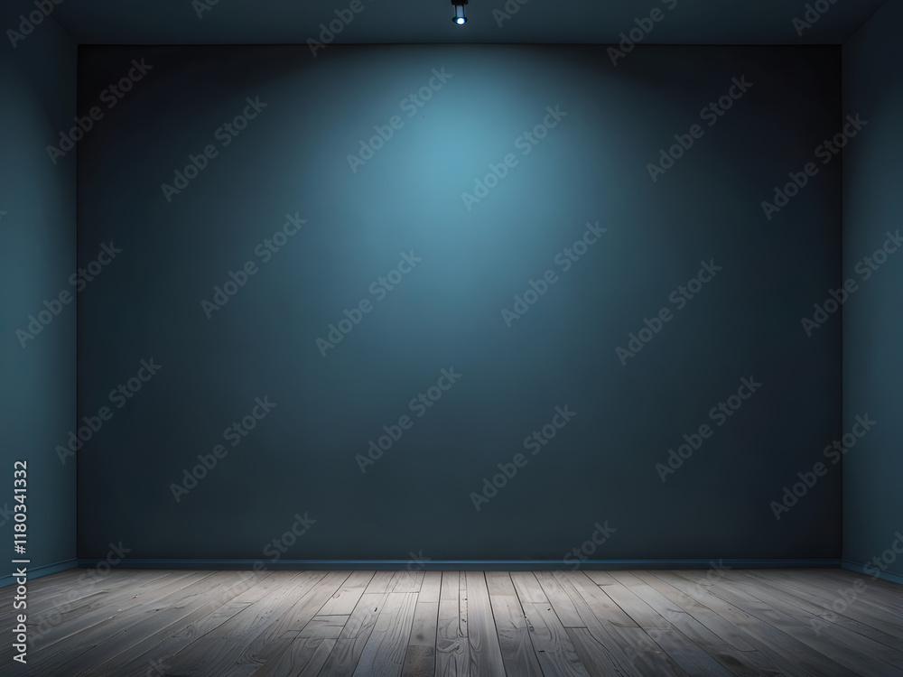 a minimalist studio setting with a blue gradient backdrop a minimalist studio setting with a blue gradient backdrop