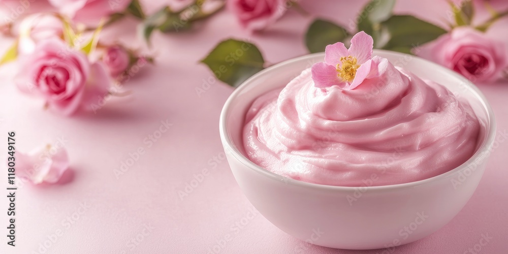 Spring floral frame border made of pink and white roses, peonies, and dahlia flowers on a pastel background with copy space for text. Flat lay, top view, high-definition image Spring floral frame border made of pink and white roses, peonies, and dahlia flowers on a pastel background with copy space for text. Flat lay, top view, high-definition image