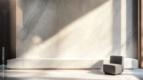 Wallpaper Mural Product showcase spotlight background. Clean photographer studio. Torontodigital.ca