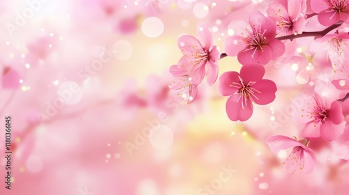 abstract spring background with bokehabstract spring background with bokeh photo