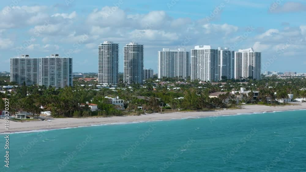 Discover a stunning aerial view of Miami Beach with its vibrant skyline, beautiful coastline, and luxury beachfront, perfect for travelers to explore Floridas incredible beauty, Sunny Isles, Florida Discover a stunning aerial view of Miami Beach with its vibrant skyline, beautiful coastline, and luxury beachfront, perfect for travelers to explore Floridas incredible beauty, Sunny Isles, Florida