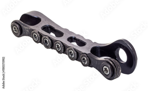 Mountain Bike Chain Tool for Quick Maintenance - Isolated on White Background