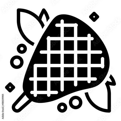 E-Learning icon, glyph icon style