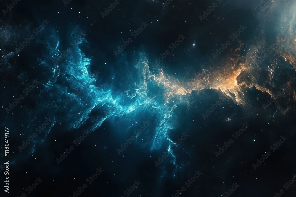 Fototapeta premium Cosmic Nebula in Deep Space
