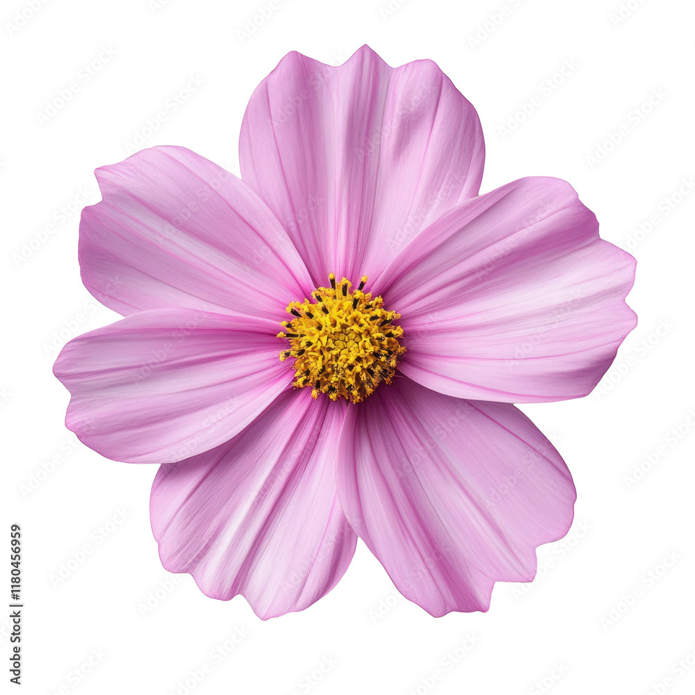beautiful pink cosmos flower isolated beautiful pink cosmos flower isolated