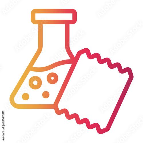 synthetic Line Gradient Icon