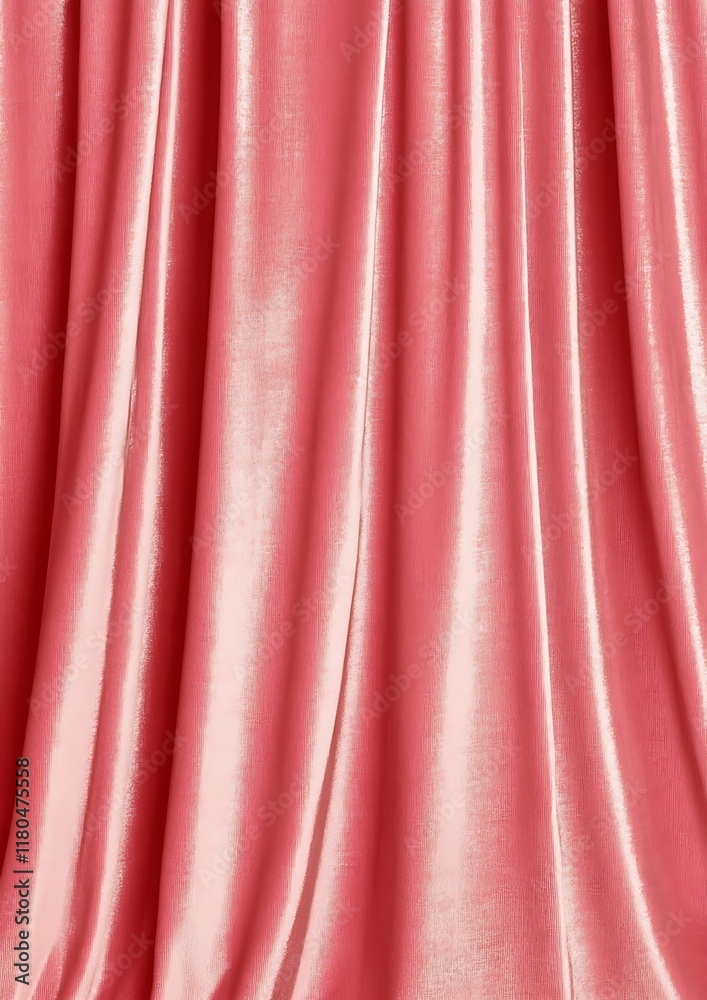 Draped pink velvet fabric texture. Draped pink velvet fabric texture.
