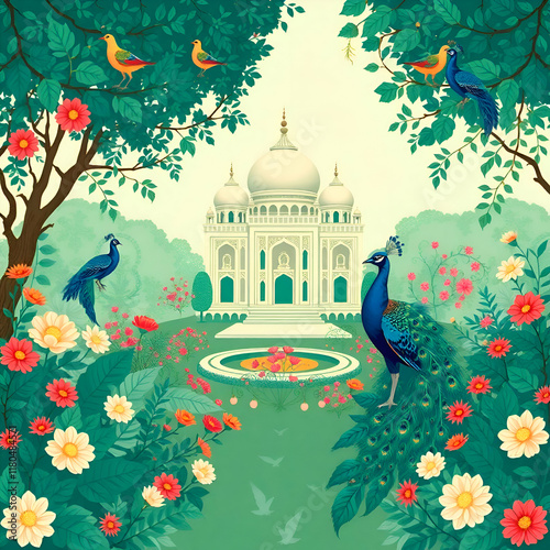 illustration of a castle