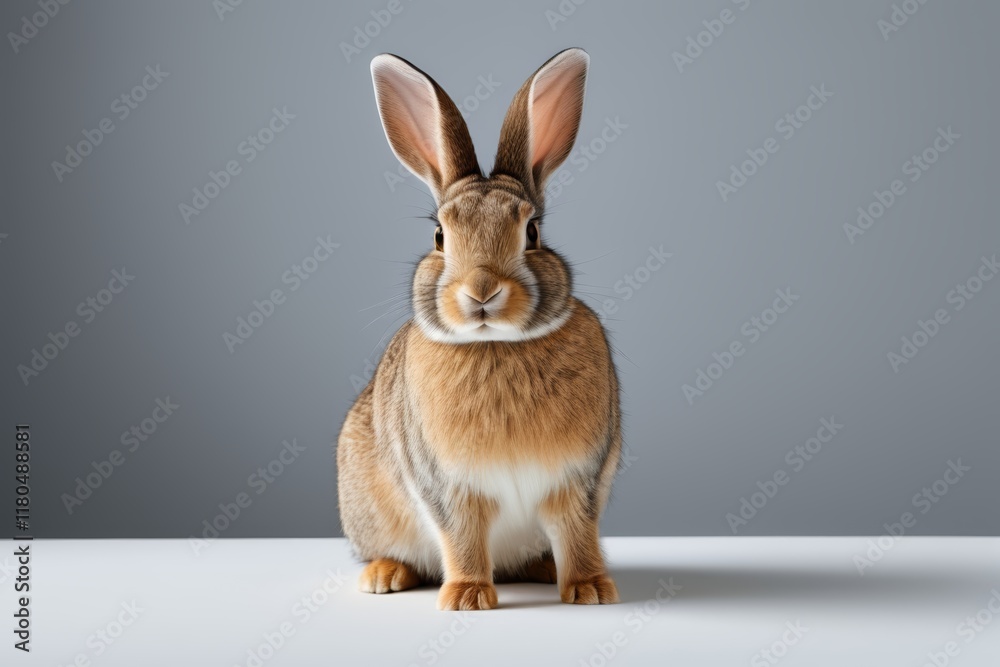 Obraz premium there is a rabbit that is sitting on a table