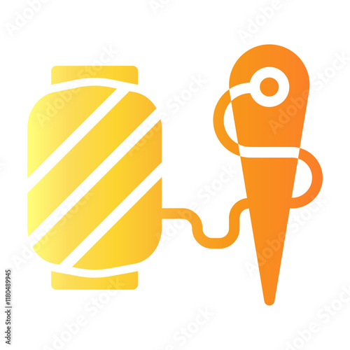 sewing class Gradient icon