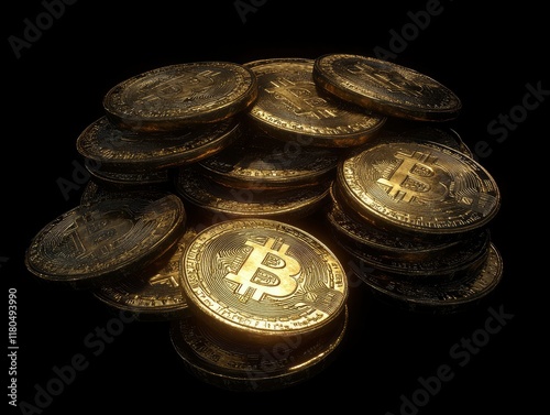 Bitcoin Treasure Pile photo