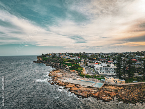 Photography Sydney suburbs with ocean view, Dee Why, Northern beaches, NSW, Australia