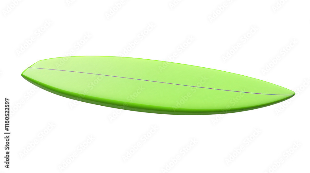 Obraz premium Surfboard transparent background