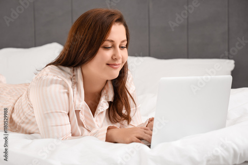 Beautiful young woman with ...