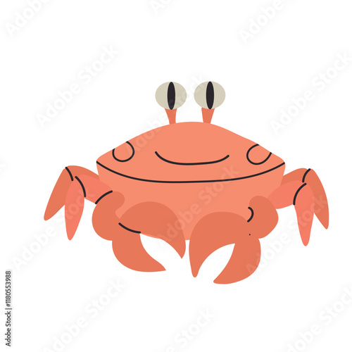 Little crab icon clipart avatar logotype isolated illustration photo