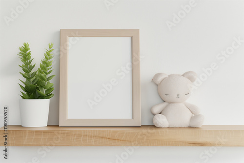 Kids Room Art Mockup Template