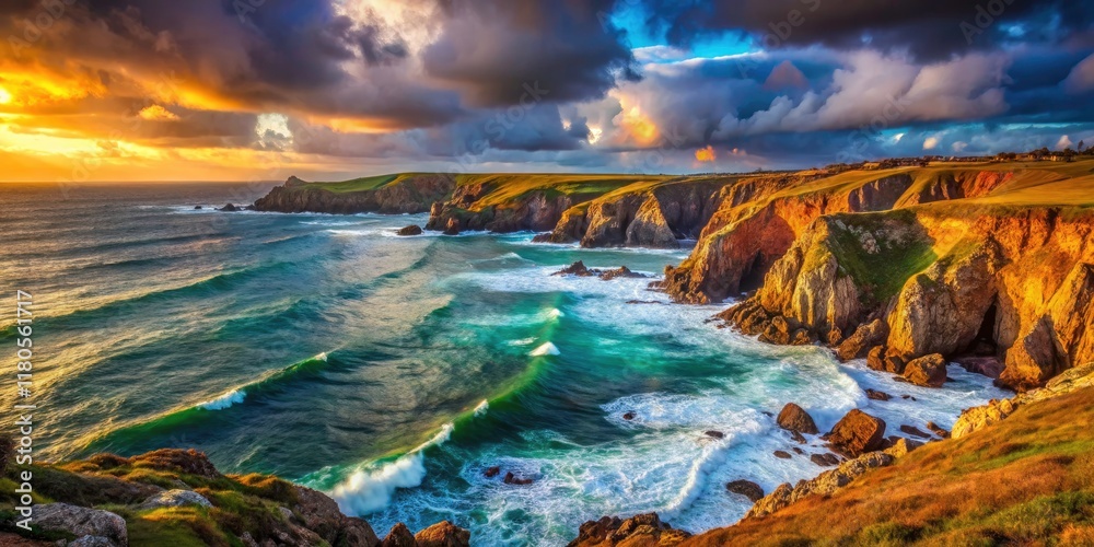 Baie de Loguivy: Breathtaking Coastal Scenery, Brittany, France - Picturesque Beach, Dramatic Cliffs, Ocean Views Baie de Loguivy: Breathtaking Coastal Scenery, Brittany, France - Picturesque Beach, Dramatic Cliffs, Ocean Views