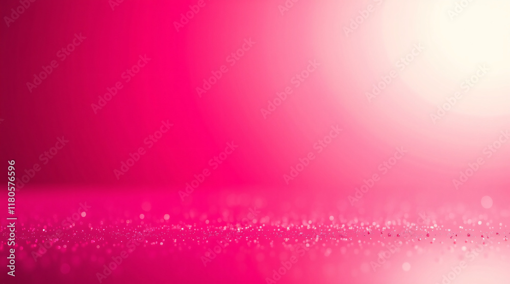 Obraz premium Professional sparkling pink surface as a vibrant backdrop. the image is characterized by warm, slightly dark, and soft lighting with bright, vivid colors. backgroung with space for copy.