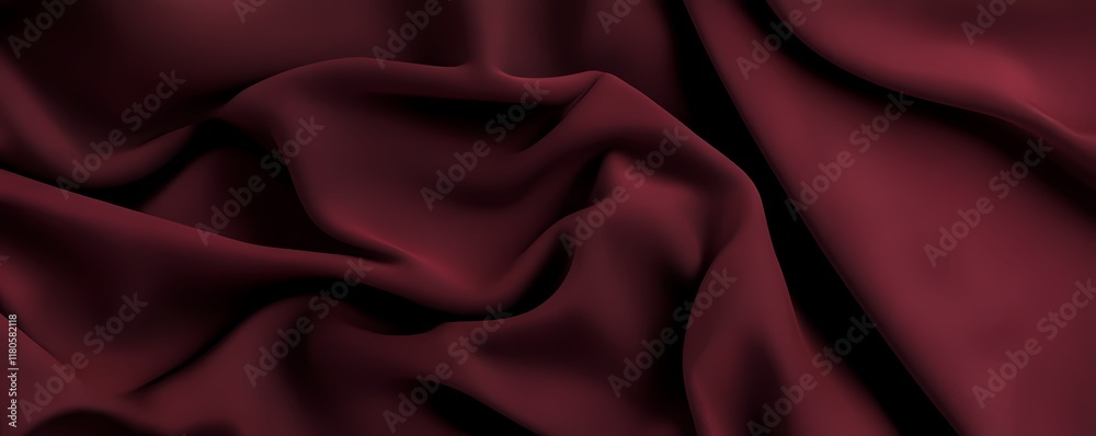 Obraz premium Elegant Solid Maroon Wallpaper Background for Modern Interiors