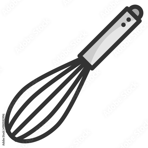 Whisk  Icon Element For Design