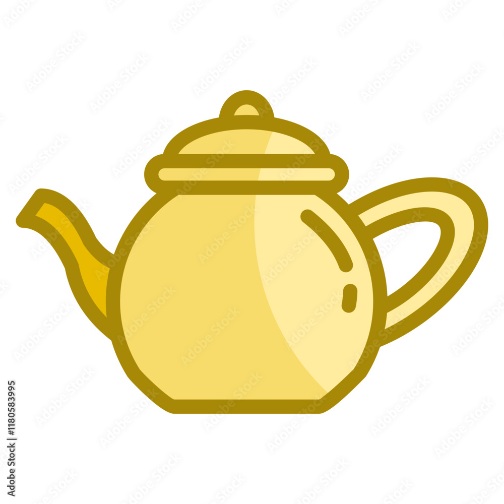 Obraz premium Teapot Icon Element For Design