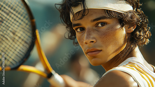 Dynamic Tennis Players Intense Serving Moment Showcasing Determination Strength Passion Game Stunning Portraits Action Shots Court,girl,league,wall,art,wallpaper,phohtography,banner,advertising photo