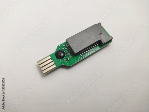 Cheap no brand usb card reader  with green mainboard micro sd, memory card